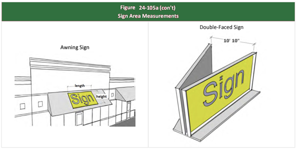 A diagram of a sign
Description automatically generated